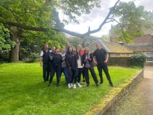 Sallyport UK team volunteer at local charity Leuchie House